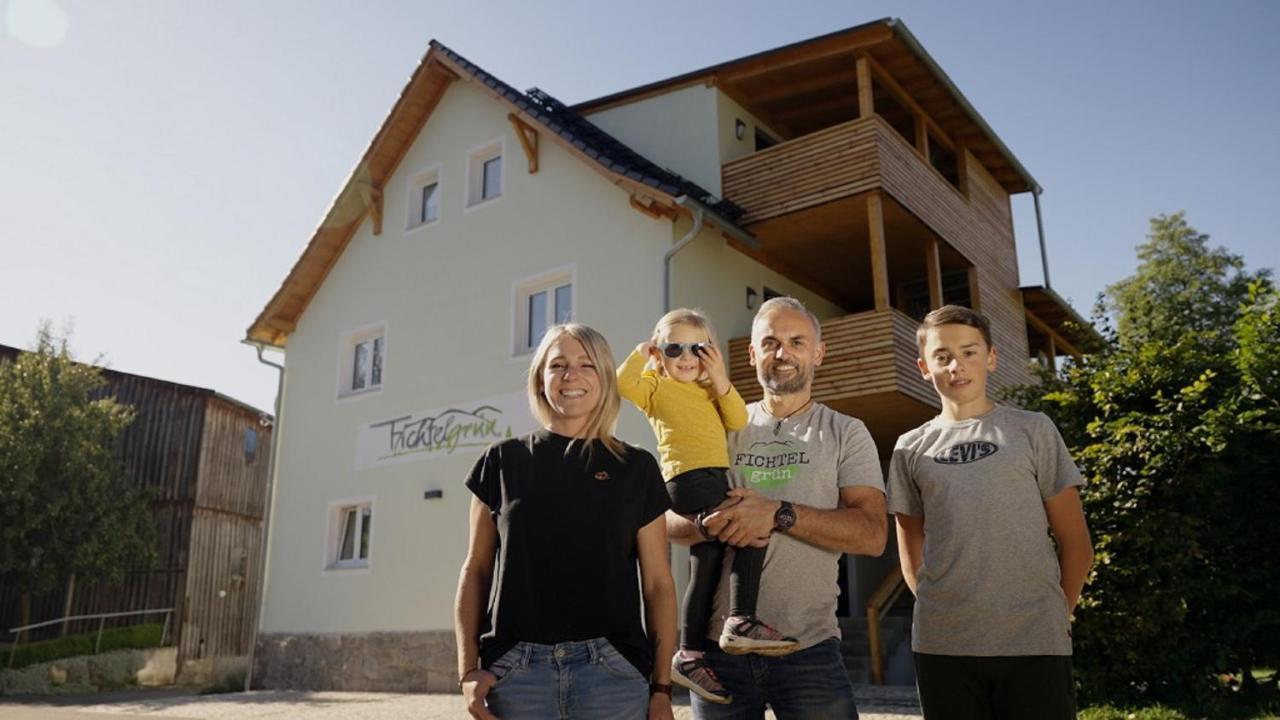 Ferienwohnungen Fichtelgruen Вунзідель Екстер'єр фото